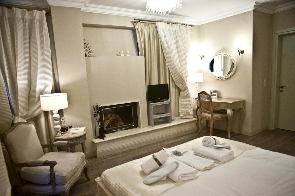 Melies Boutique Hotel Káto Loutrákion Habitación foto
